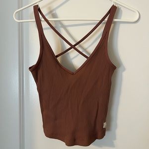 Vuori XS ribbed crop